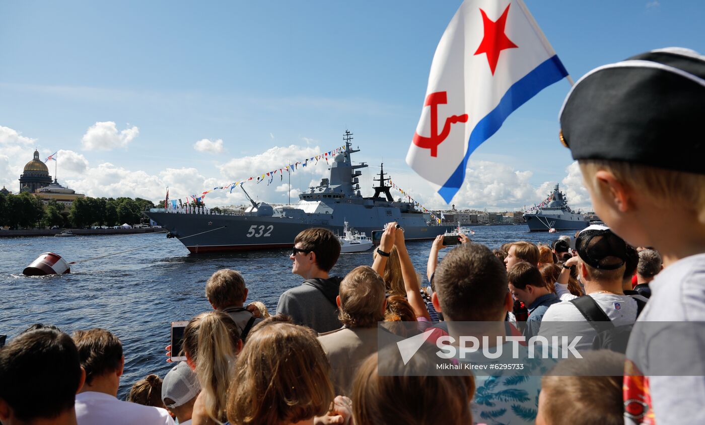 Russia Main Navy Day Parade