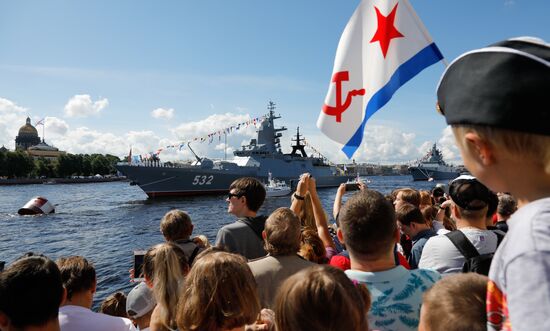Russia Main Navy Day Parade