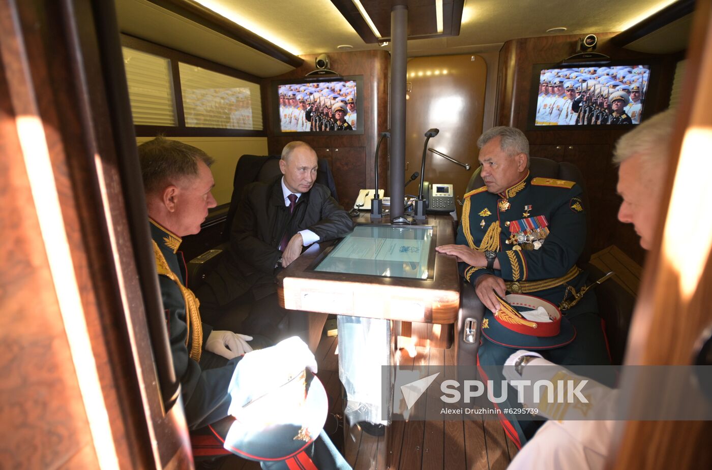Russia Putin Navy Day Parade 