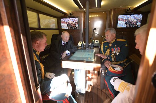 Russia Putin Navy Day Parade 