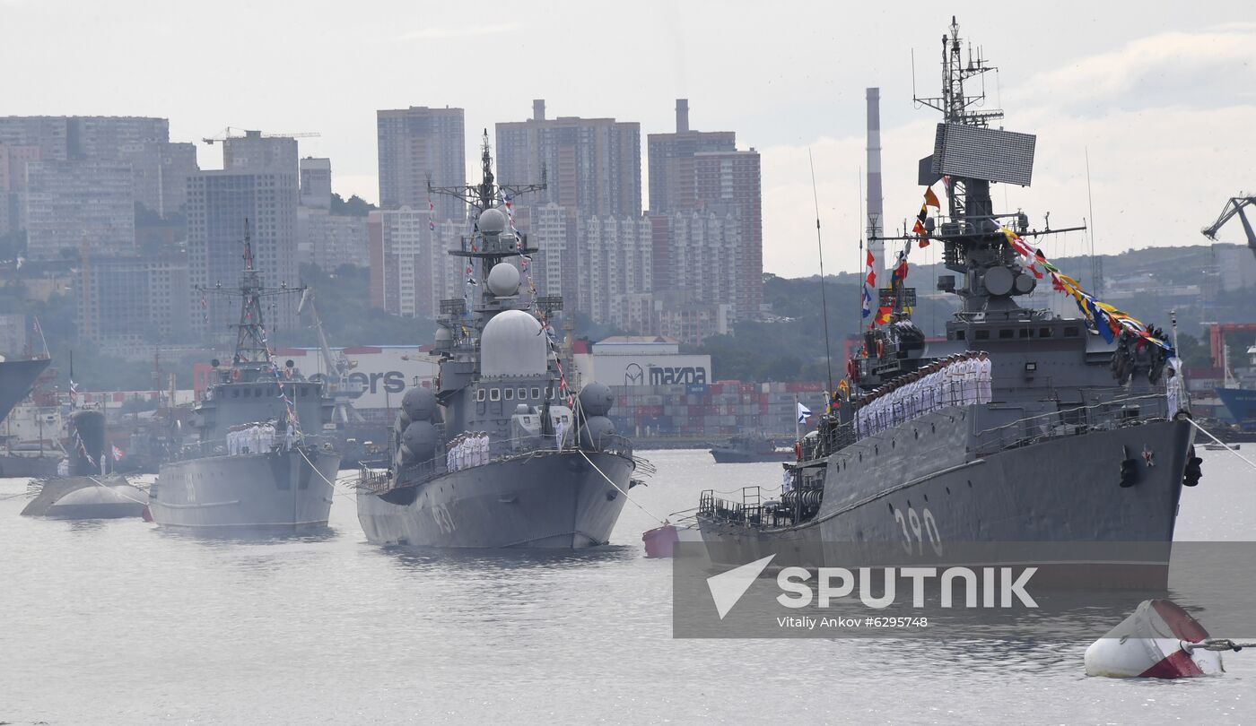 Russia Navy Day Parade