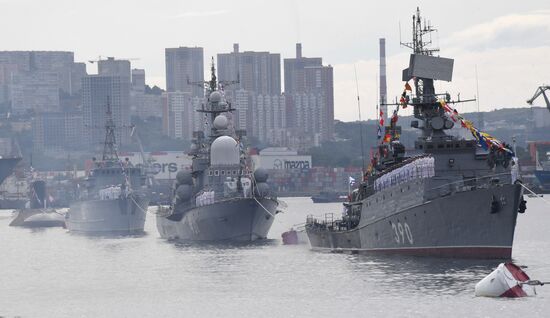 Russia Navy Day Parade