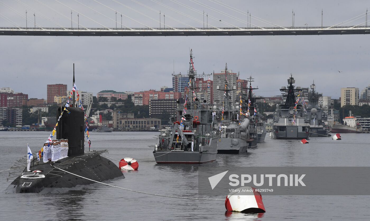Russia Navy Day Parade