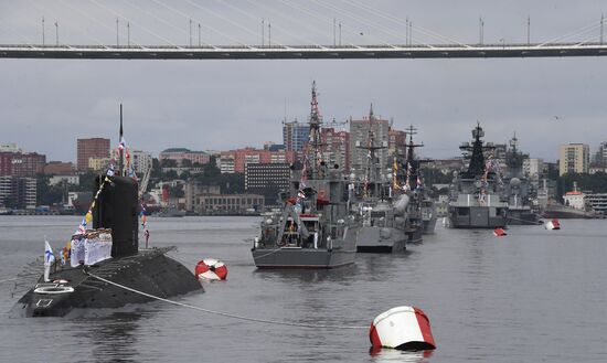 Russia Navy Day Parade