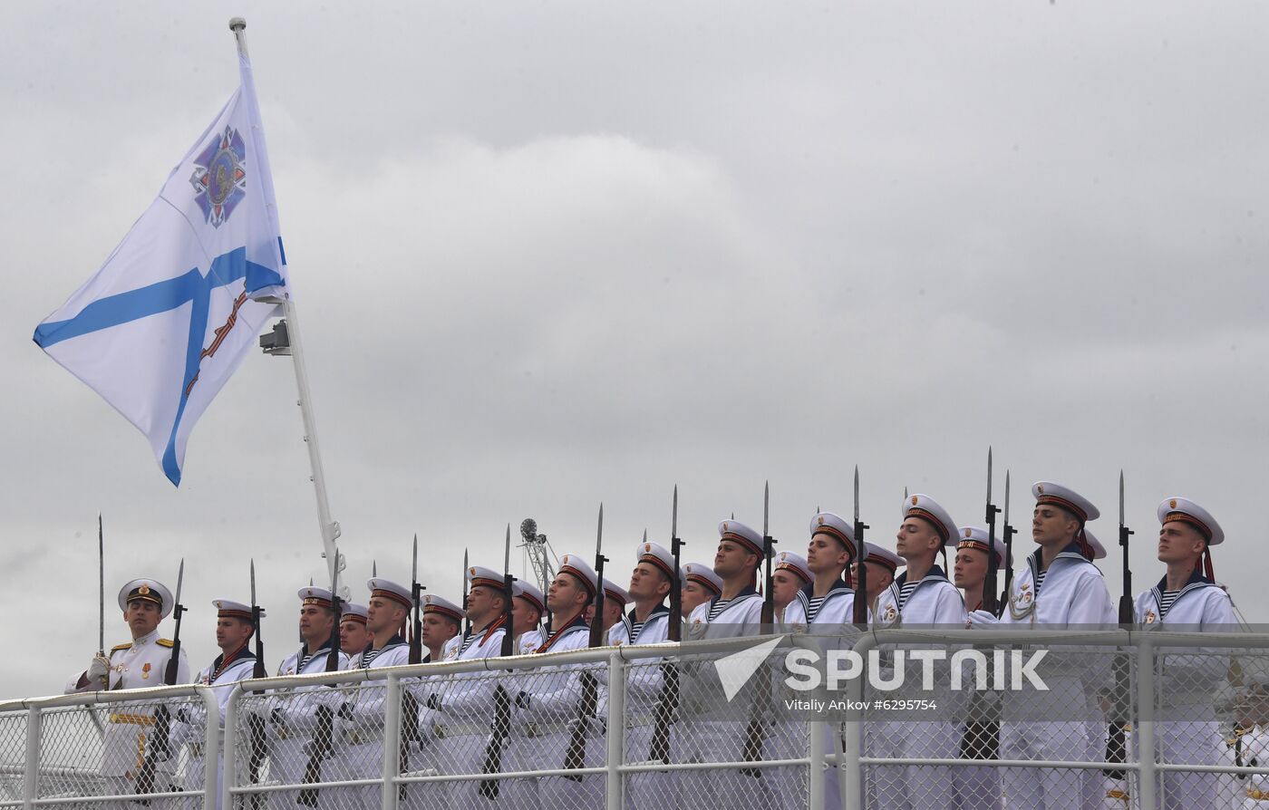 Russia Navy Day Parade