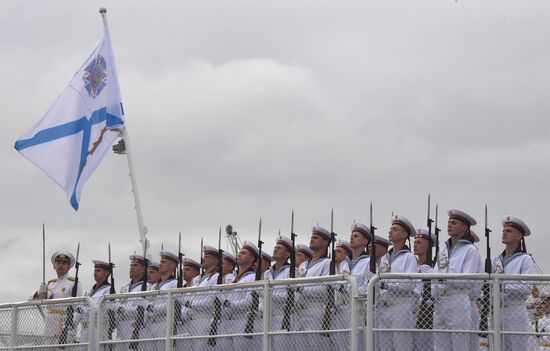 Russia Navy Day Parade