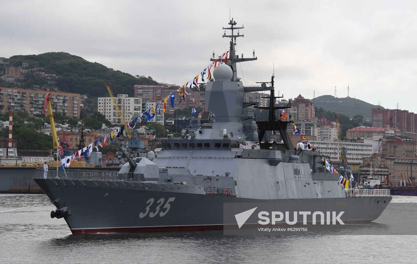 Russia Navy Day Parade