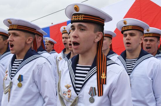 Russia Navy Day Parade