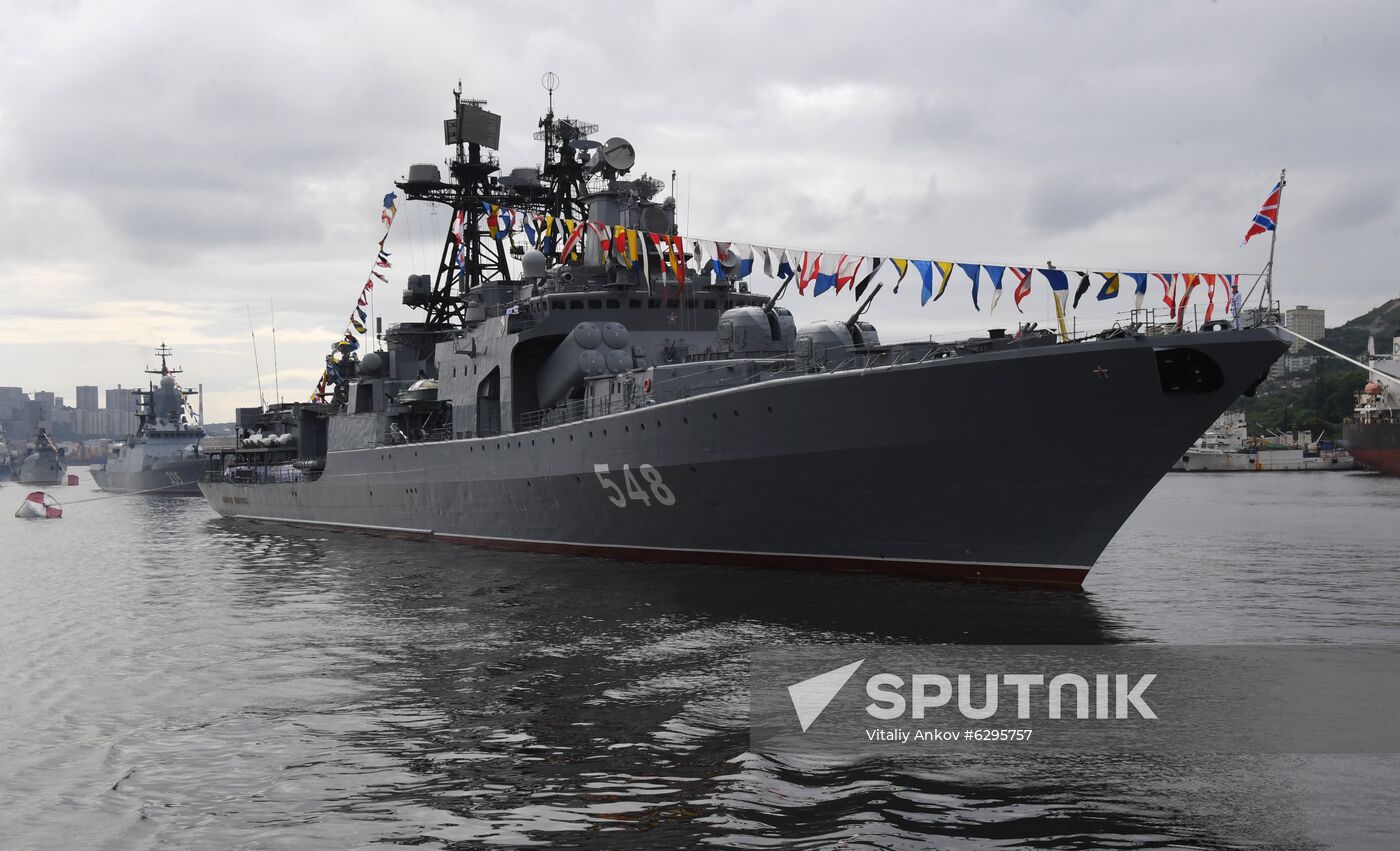 Russia Navy Day Parade