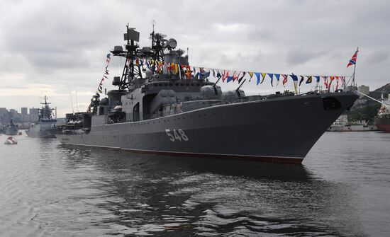 Russia Navy Day Parade