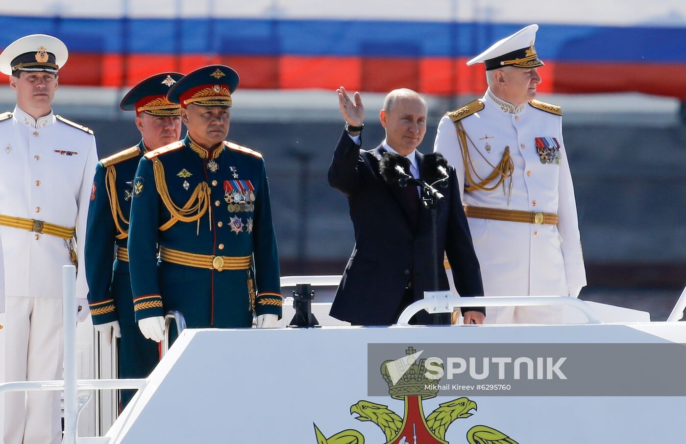 Russia Putin Navy Day Parade
