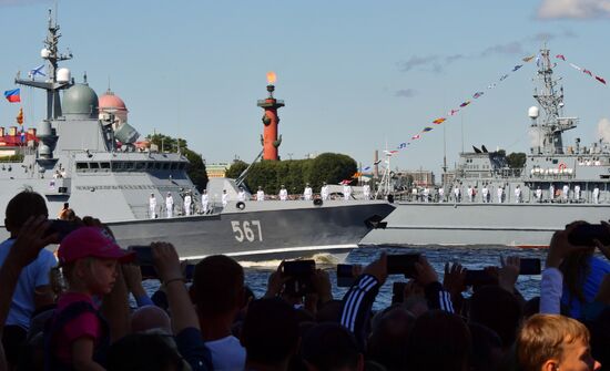 Russia Main Navy Day Parade