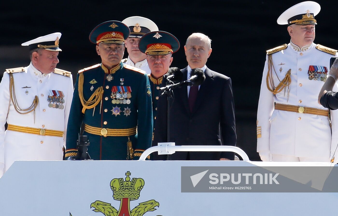 Russia Putin Navy Day Parade