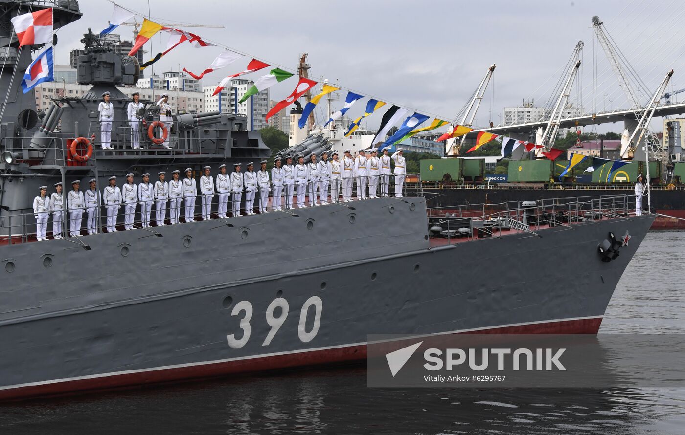 Russia Navy Day Parade