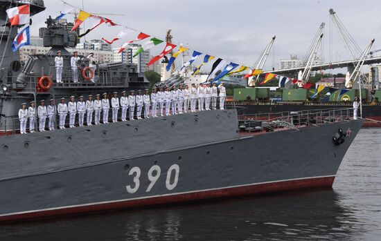 Russia Navy Day Parade