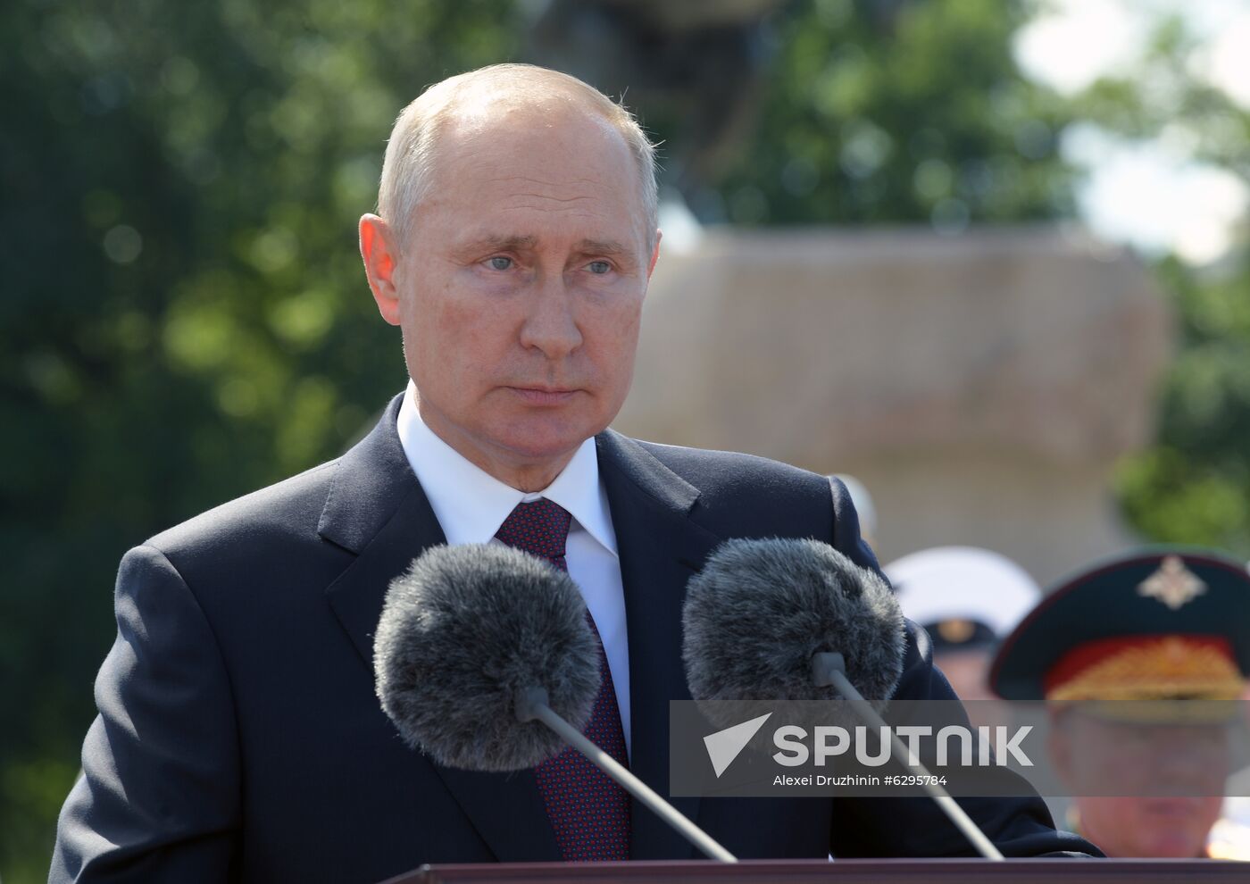 Russia Putin Navy Day Parade