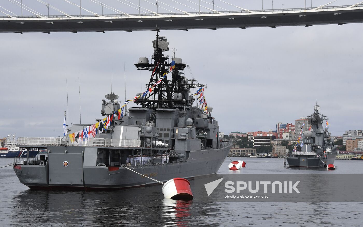 Russia Navy Day Parade