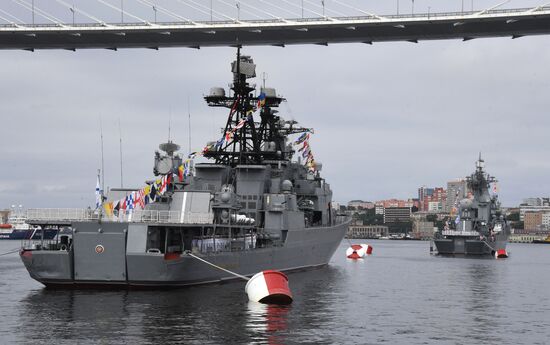 Russia Navy Day Parade