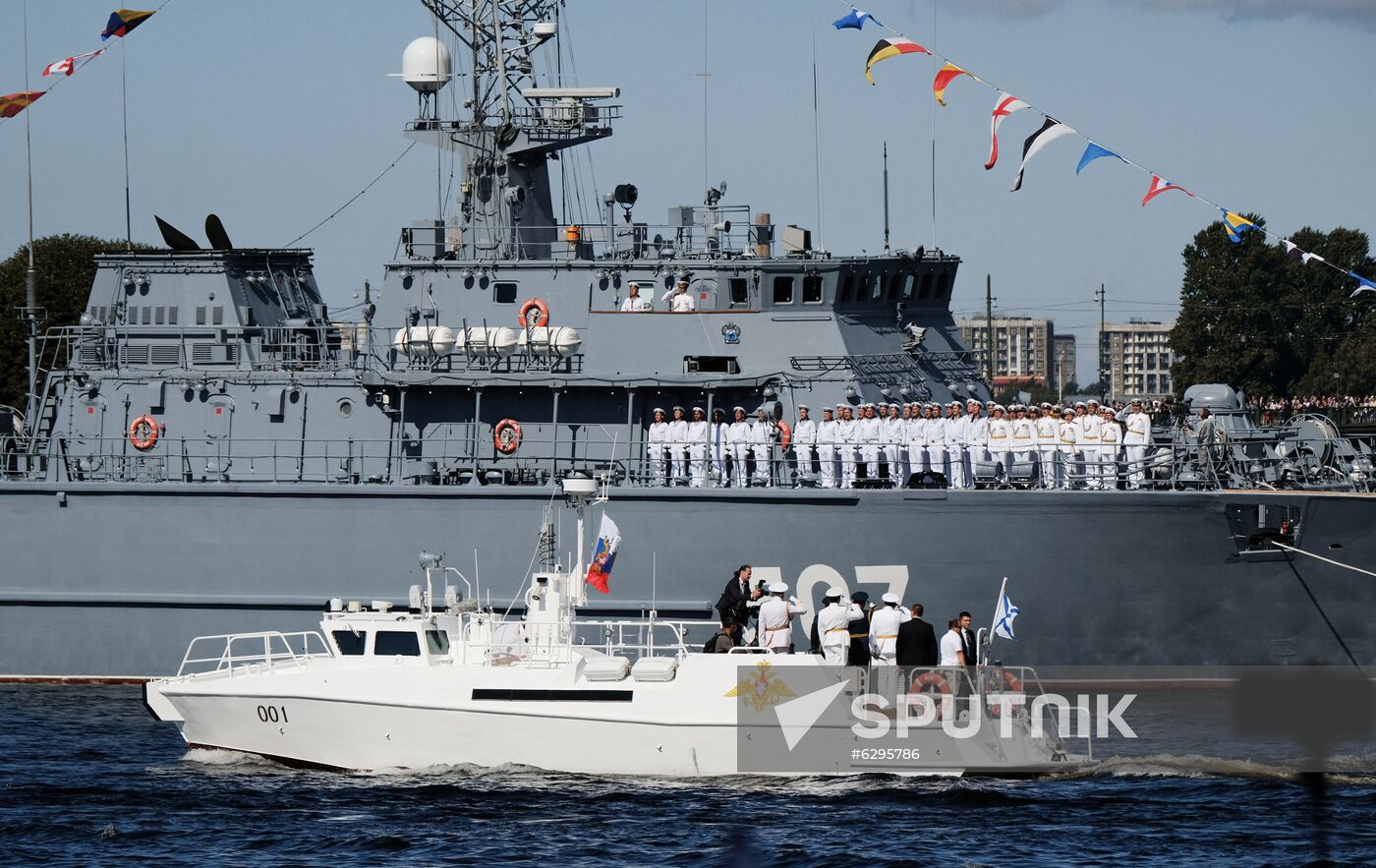 Russia Main Navy Day Parade