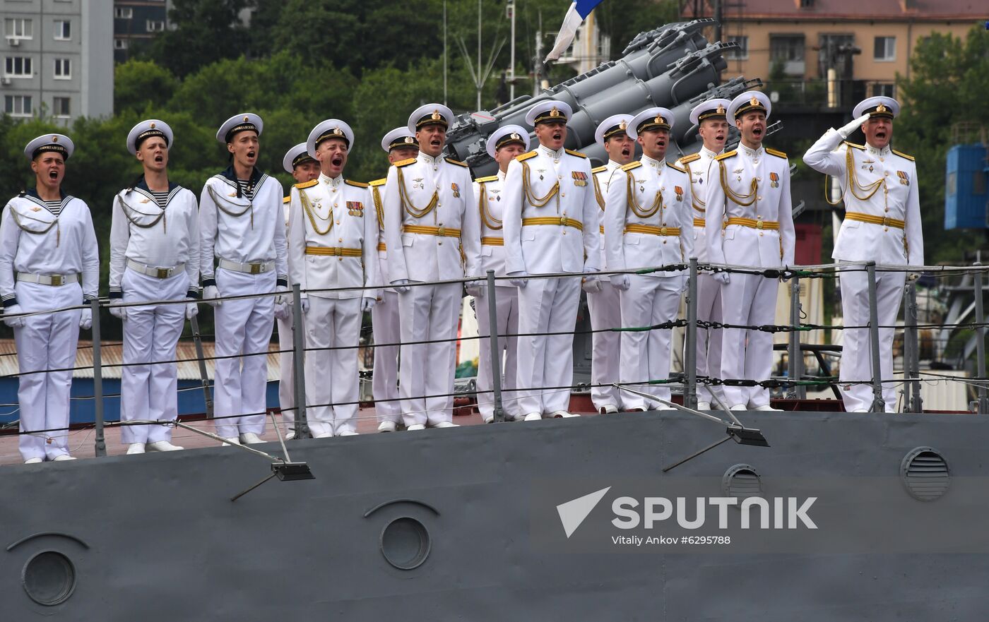 Russia Navy Day Parade