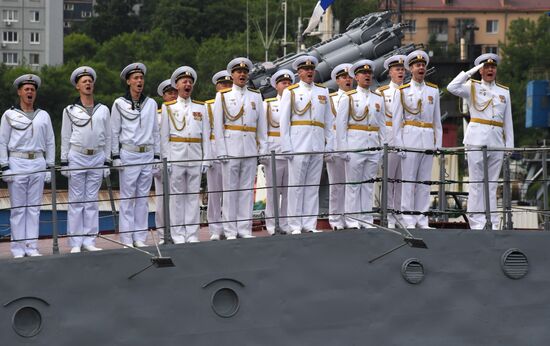 Russia Navy Day Parade