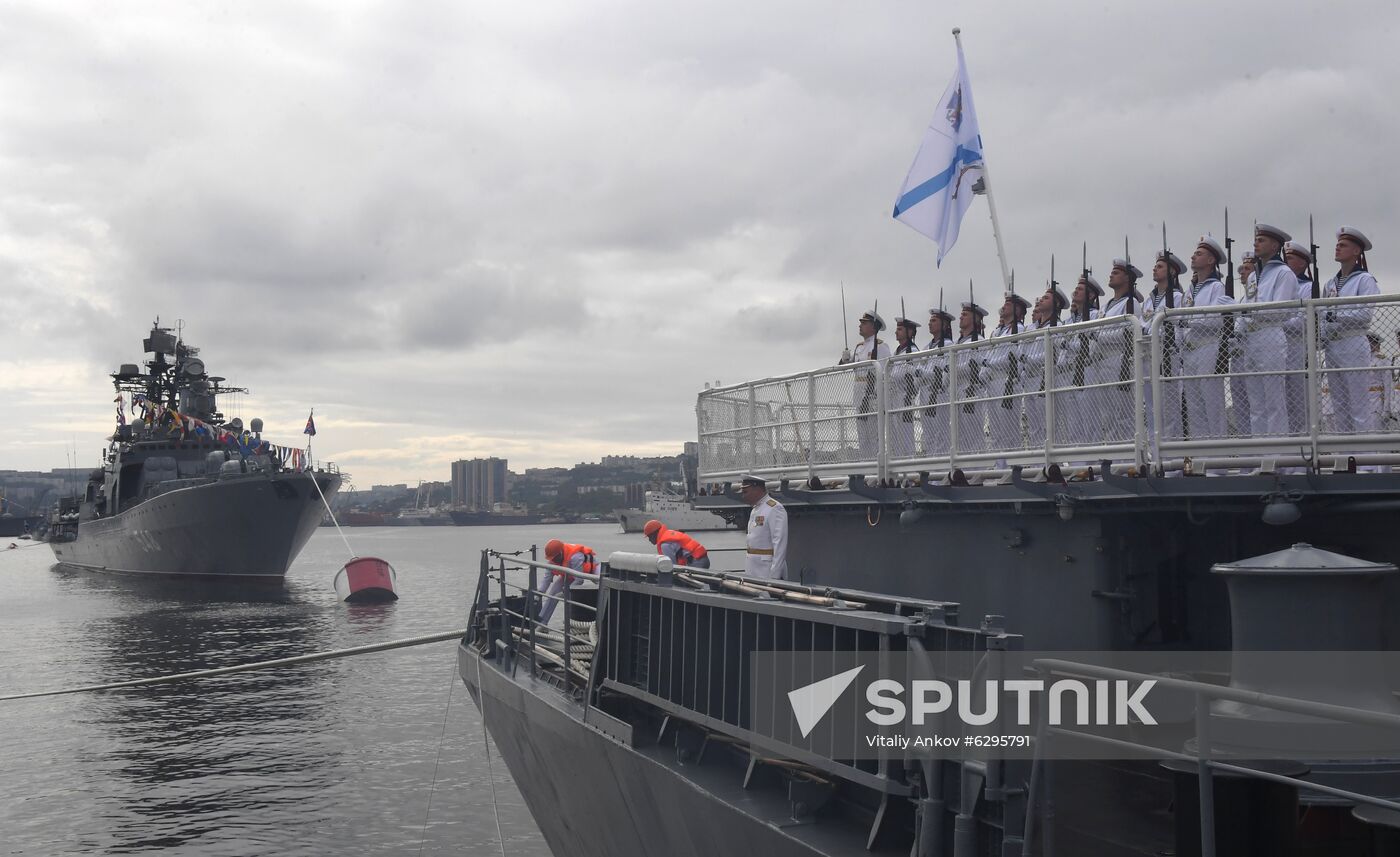 Russia Navy Day Parade