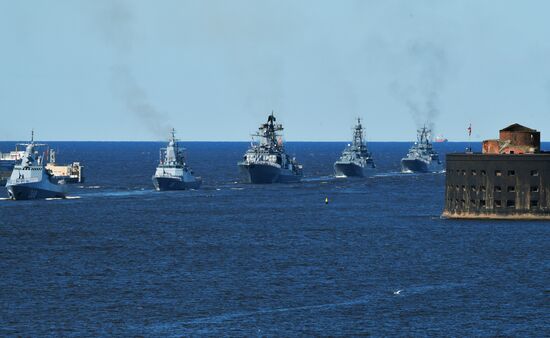 Russia Main Navy Day Parade