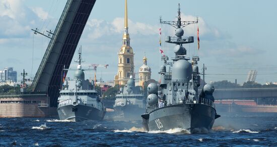 Russia Main Navy Day Parade