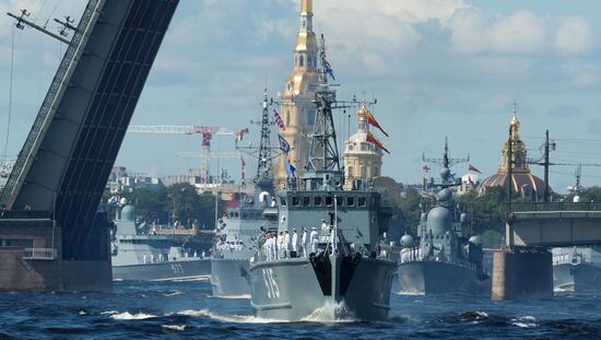 Russia Main Navy Day Parade
