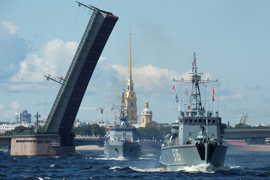 Russia Main Navy Day Parade