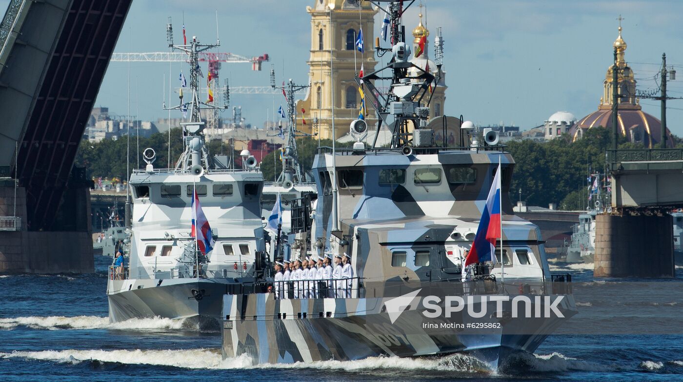 Russia Main Navy Day Parade