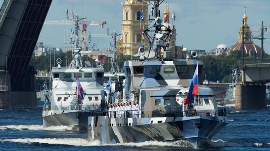 Russia Main Navy Day Parade