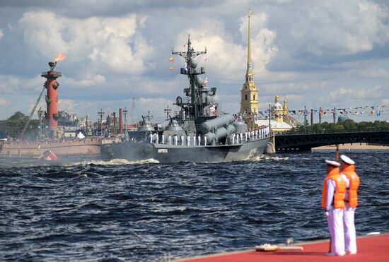 Russia Main Navy Day Parade