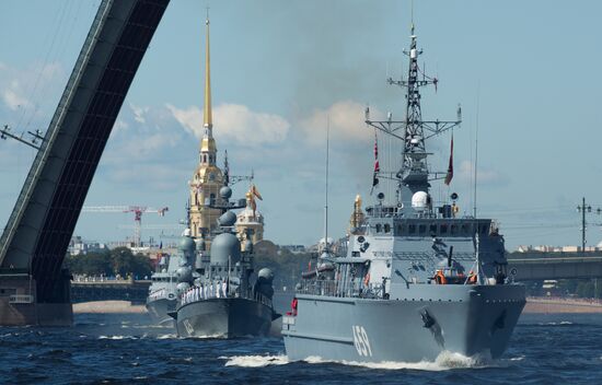 Russia Main Navy Day Parade