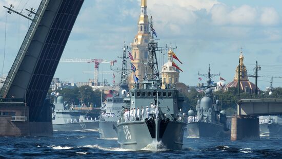 Russia Main Navy Day Parade