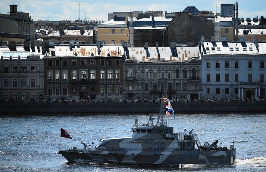 Russia Main Navy Day Parade