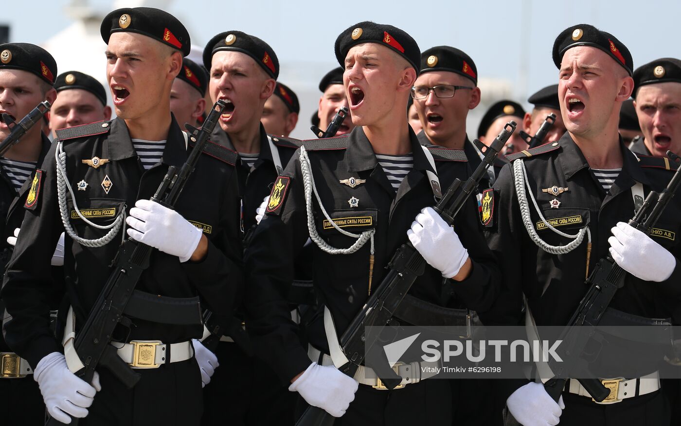 Russia Navy Day Parade