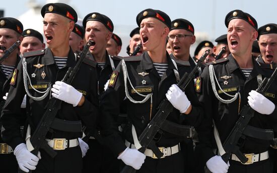 Russia Navy Day Parade 