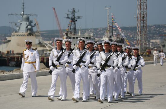 Russia Navy Day Parade 