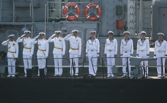 Russia Navy Day Parade 