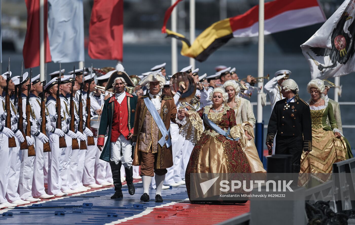 Russia Navy Day Parade 