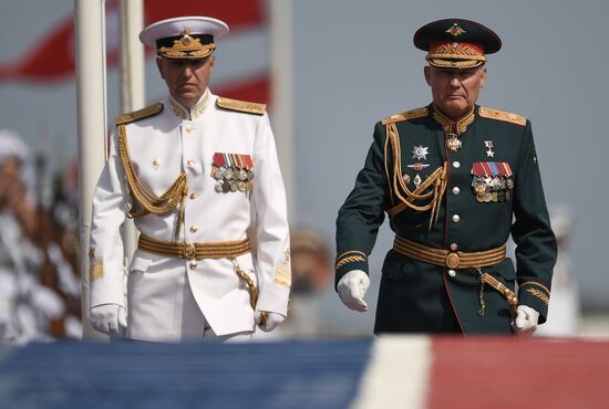 Russia Navy Day Parade 