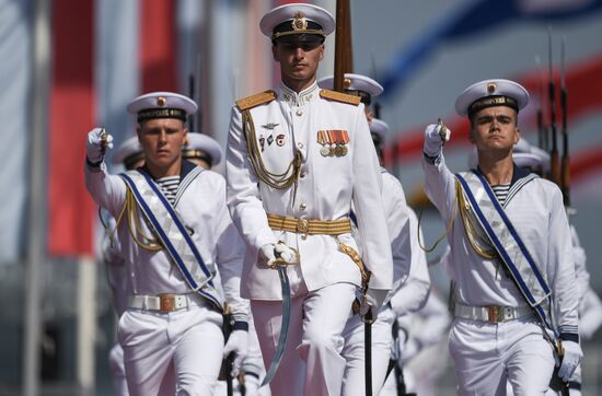 Russia Navy Day Parade 