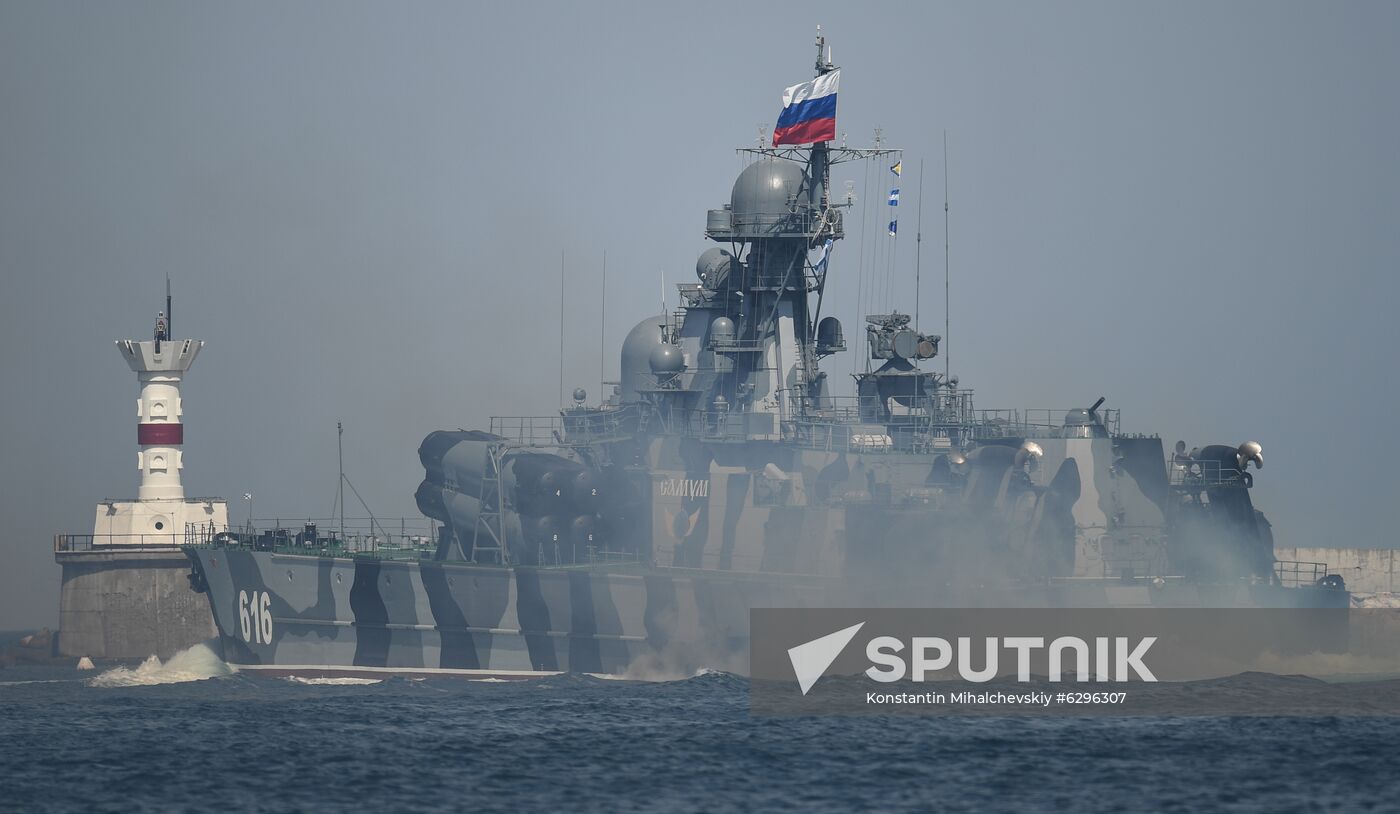 Russia Navy Day Parade