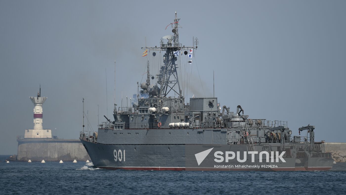 Russia Navy Day Parade