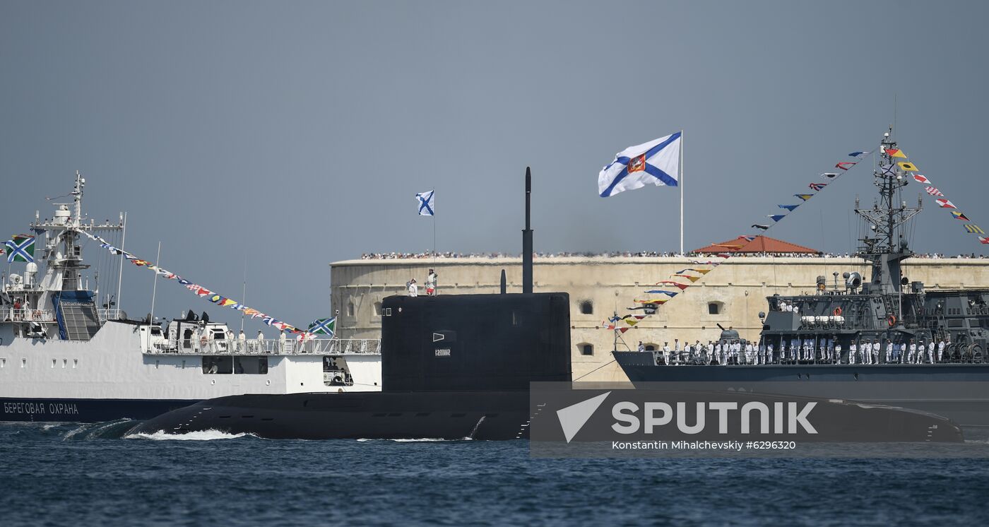 Russia Navy Day Parade 