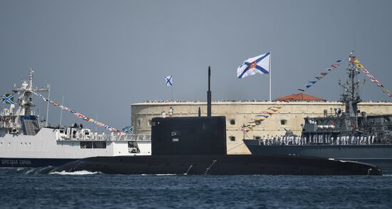 Russia Navy Day Parade 