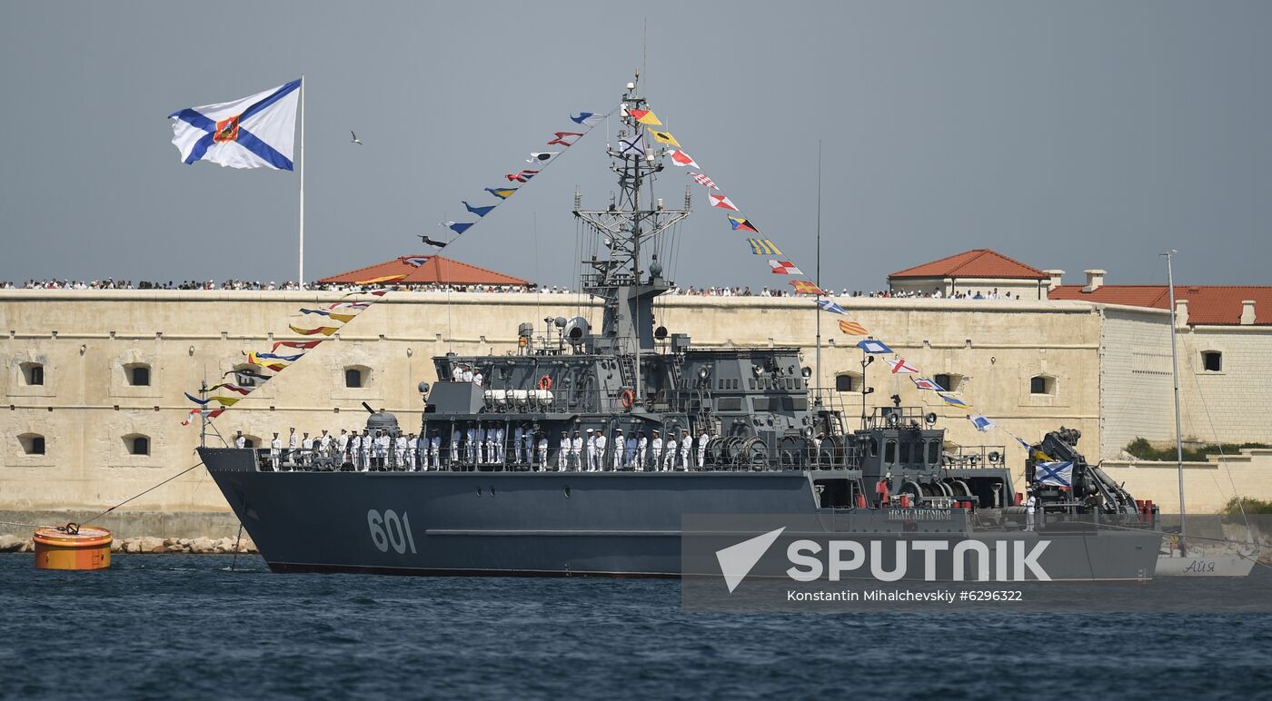Russia Navy Day Parade