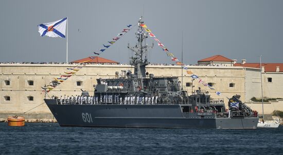 Russia Navy Day Parade 