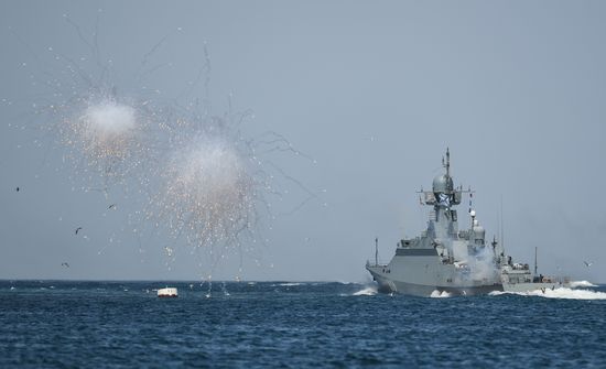 Russia Navy Day Parade 